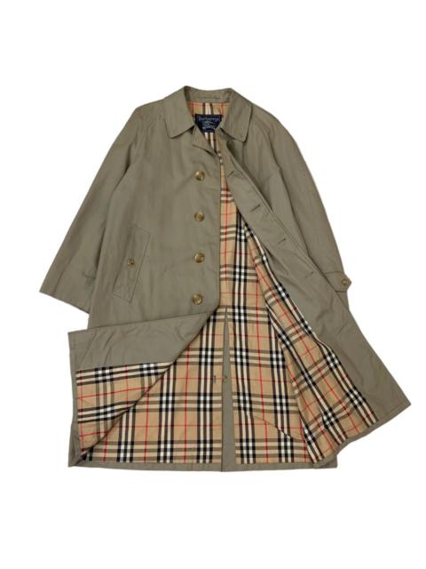Other Designers Burberry Prorsum - Vintage Burberrys Nova Check Long Jacket