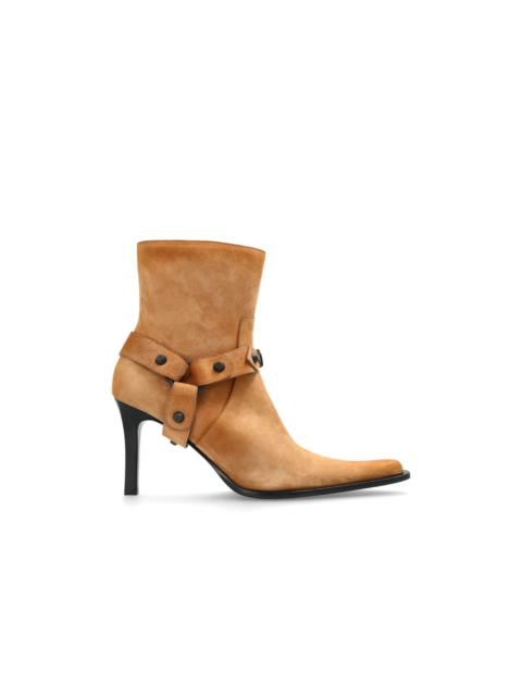 BALENCIAGA BALENCIAGA City Bootie Beige Ankle Boots New & Authentic (Wo