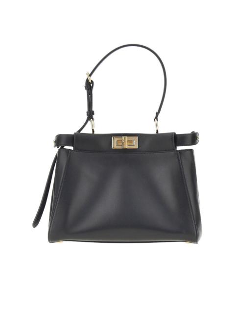 FENDI Fendi My Peekaboo Leather Bag Black