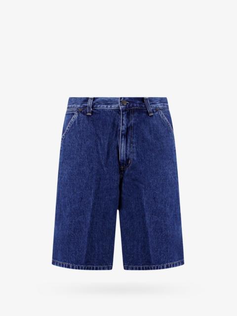 Carhartt Carhartt Wip Blue Denim Bermuda Shorts