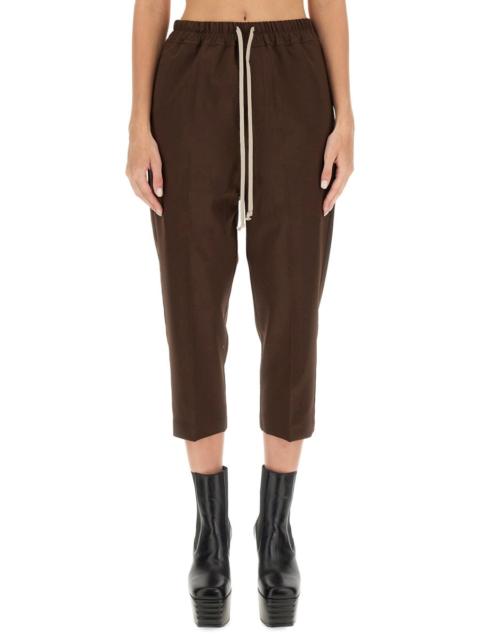 Rick Owens Rick Owens Women Drawstring Astaires Cropped Pants