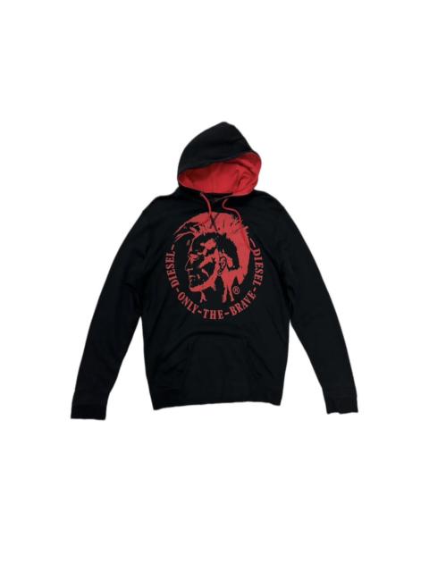 Diesel Y2K Diesel Mohawk Logo Hoodie