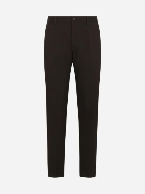 Dolce & Gabbana Wool and silk pants
