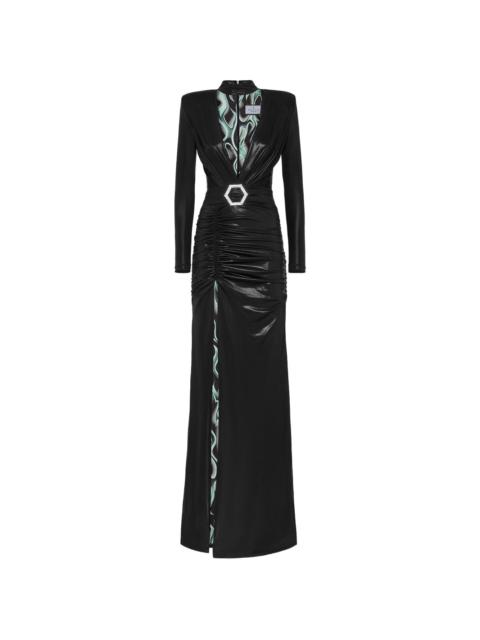 PHILIPP PLEIN Lining Flame dress