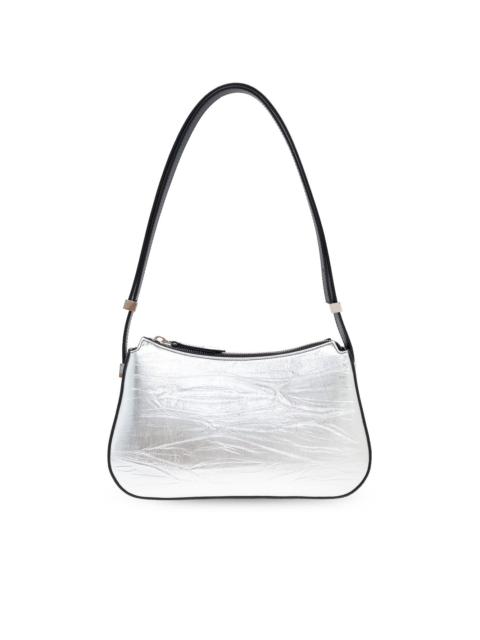 Concerto mettalic-effect shoulder bag