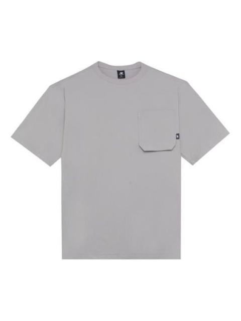 New Balance New Balance Logo Crew Neck Tee 'Grey' AMT22364-SDE