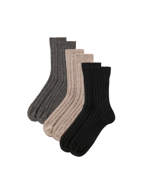 Johnstons of Elgin Men's Cashmere Socks Gift Set