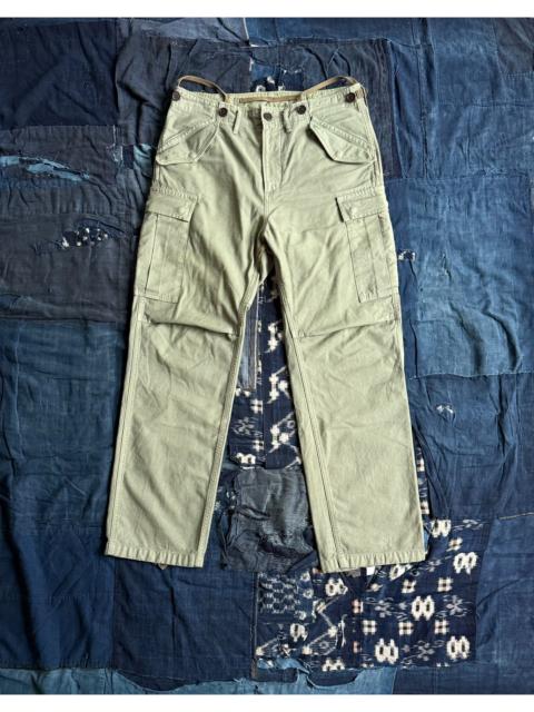 visvim VISVIM 23SS EIGER SANCTION PANTS DMGD (Store Exclusive / Washed & Distressed Military-Style Cargo Pa