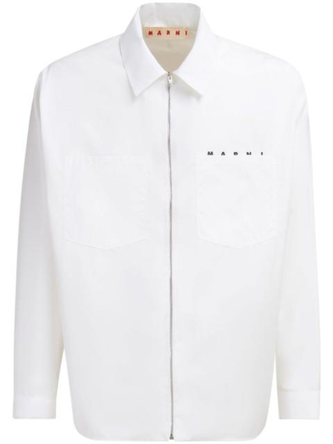 Marni Men Zip-Up Shirt