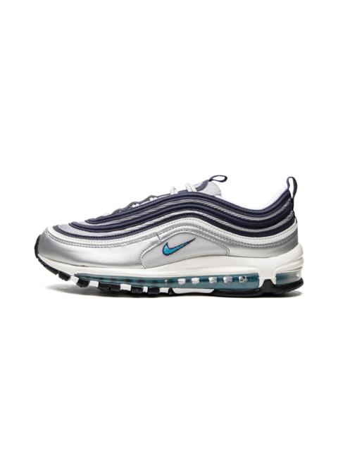 Nike Air Max 97 "Metallic Silver / Chlorine Blue"