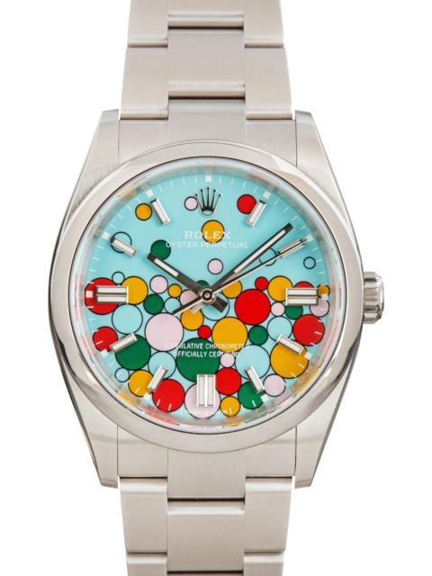 ROLEX Used Rolex Oyster Perpetual 126000 Celebration Dial