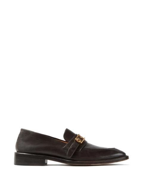 VERSACE Versace Primo Leather Loafers