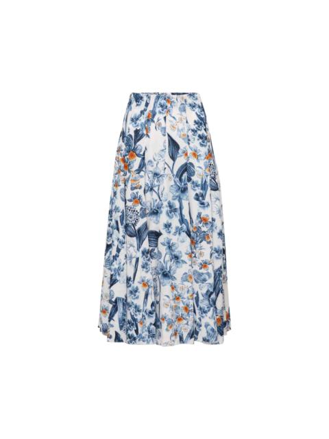 Agua by Agua Bendita Mimosa Petalo Midi Skirt