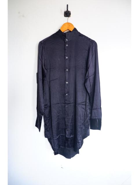 Ann Demeulemeester Ss2016 Ann Demeulesteer Silk Tunic Button Shirt