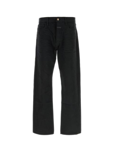 Fear of God Black denim  jeans
