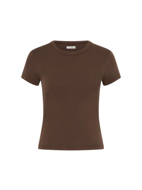 ST. AGNI Organic-Cotton Baby Tee brown