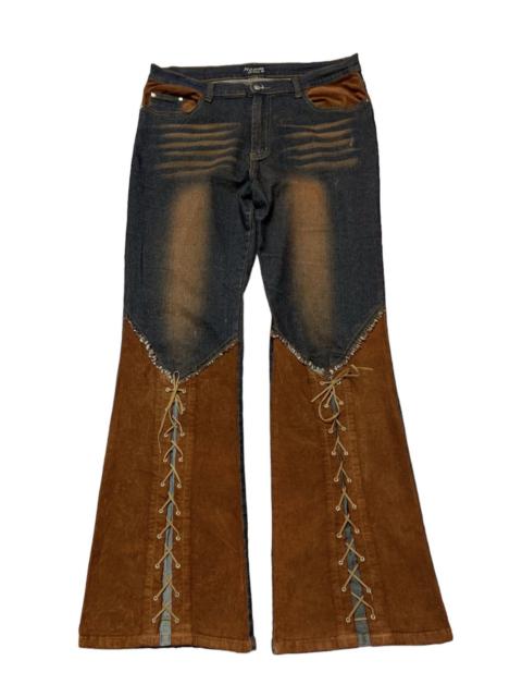 Hysteric Glamour Flare Rock & Roll Couture JV SELECTION Mud Washed