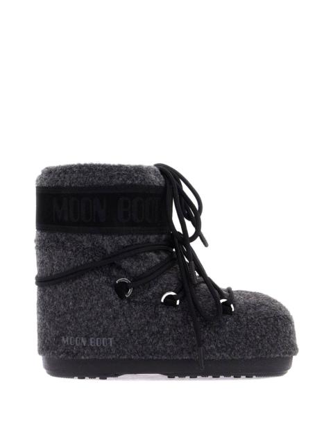 Moon Boot icon low felt snow boots an