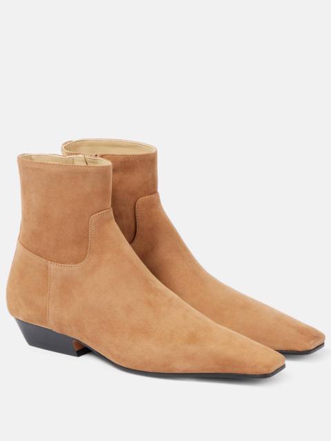 Marfa suede ankle boots