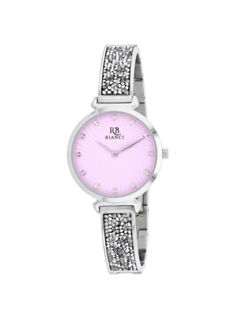 Other Designers Roberto Bianci Brillare Quartz Pink Dial Ladies Watch RB0201