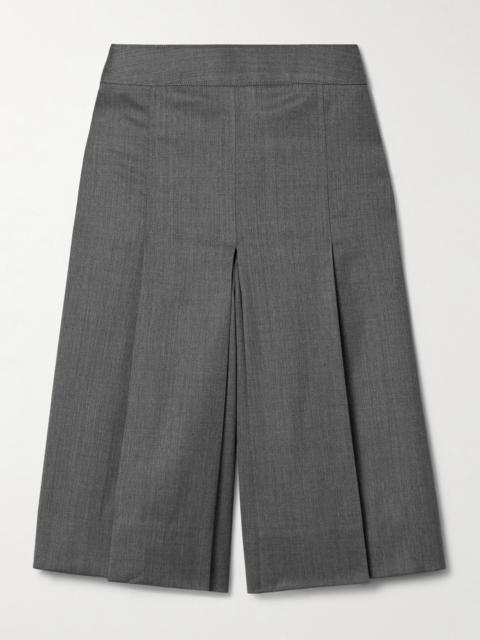 PETER DO Pleated Wool-blend Culottes
