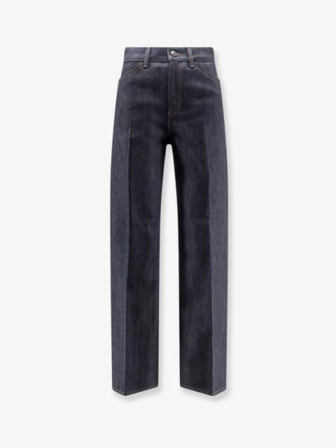 Loro Piana Loro Piana Max Trousers Cotton And Cashmere Jeans