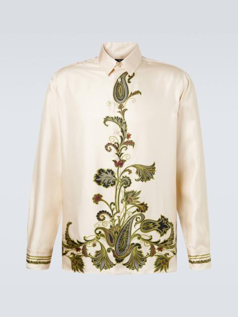 Etro Paisley silk shirt