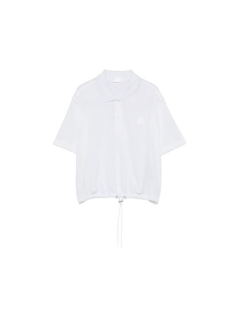 Moncler Moncler White Tops - Polo Tops Women