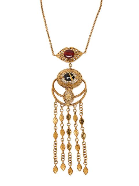 Chloe The Chloé Amulet Embellished Necklace