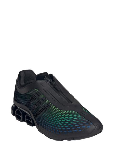 adidas adidas Megaride S2 Zip Sneaker in Core Black/Screaming Green at Nordstrom