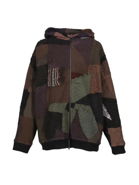By Walid ZIP UP HOODIE / DARK MULTI
