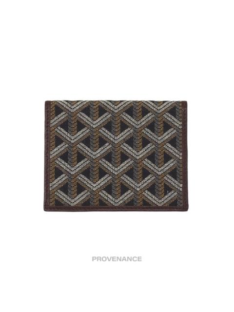 Goyard Goyard Pocket Organizer Wallet - Black Jacquard Goyardine