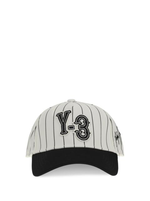 Y-3 Y-3 Pinstripe Baseball Cap