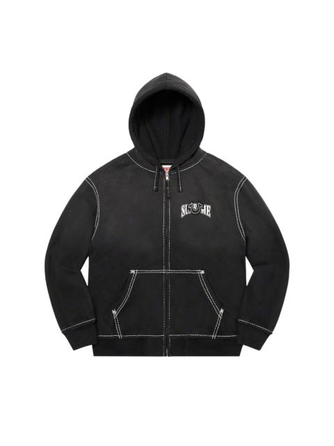 Supreme Supreme x True Religion Zip Up Hooded Sweatshirt 'Black'