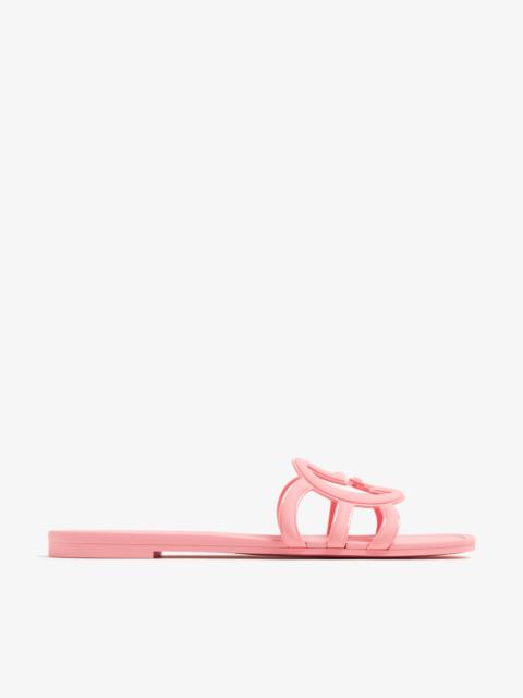 GUCCI Gucci Interlocking G Rubber Slides