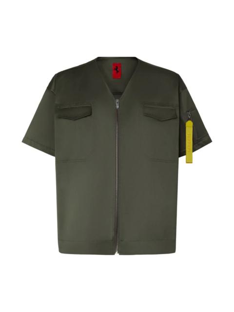 Ferrari KEYRING-ATTACHMENT ZIP-FASTENING SHIRT