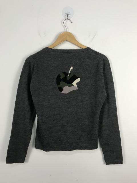 Other Designers Japanese Brand - Reagin Apple Camou Meticulous Knitted #2930
