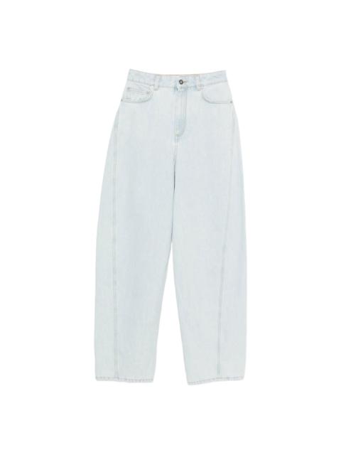 Givenchy Givenchy Blue Denim - Wide-Leg Jeans Women