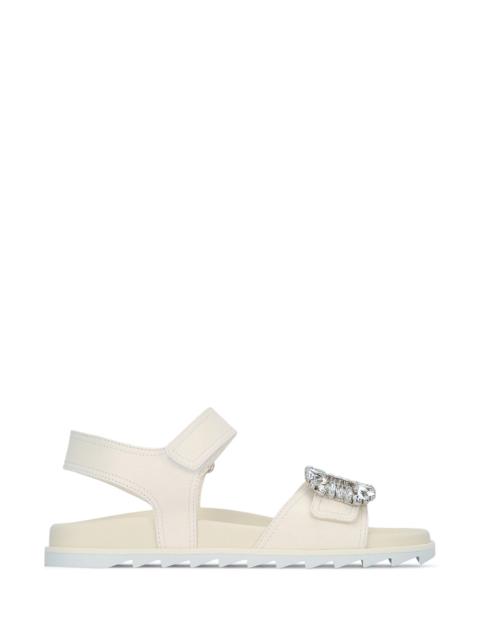 Roger Vivier Roger Vivier Women Slidy Viv Strass Sandal 25