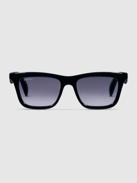 GUCCI Rectangular frame sunglasses