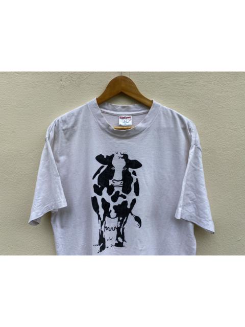 Other Designers Vintage 80s Cow Records Label