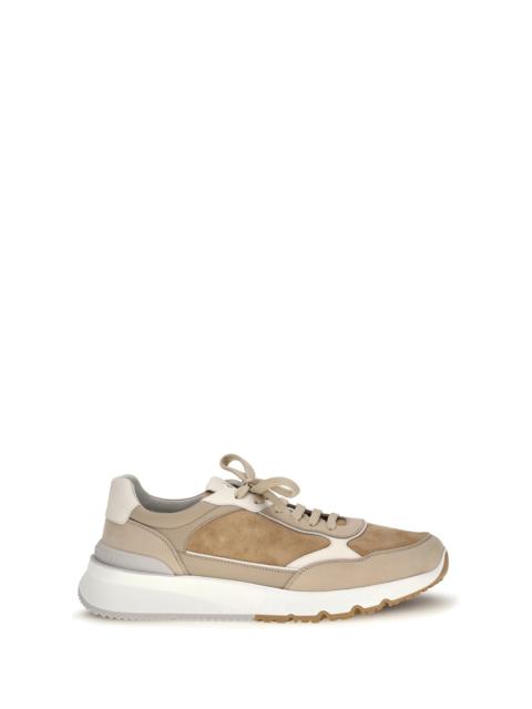 Brunello Cucinelli Brunello Cucinelli Leather Sneakers Siena Beige Men