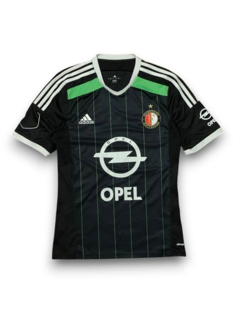 adidas Adidas Feyenoord Rotterdam 2014 Away Jersey Black Opel