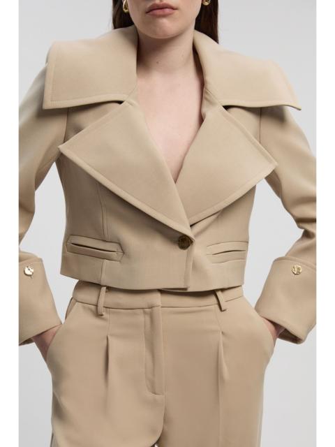 KAREN MILLEN Polished Tailored Button Detail Jacket
