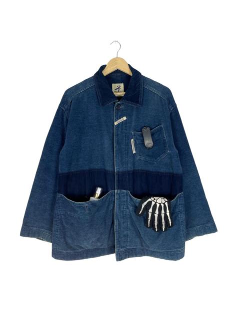 Other Designers Issey Miyake - ❄️HAI SPORTING GEAR IS PATCHWORK DENIM JACKET