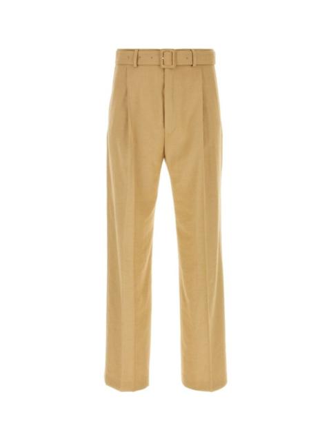 Dries Van Noten Dries Van Noten Man Camel Viscose Blend Pant