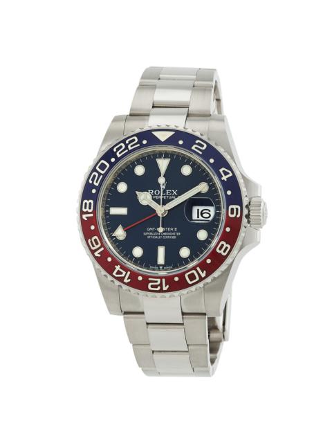 ROLEX Rolex GMT-Master II Automatic Chronometer Blue Dial Pepsi Bezel Watch M126719BLRO-0003