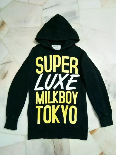 Other Designers Japanese Brand - Super Luxe Milk Boy Tokyo spell Out Sweat hoodie
