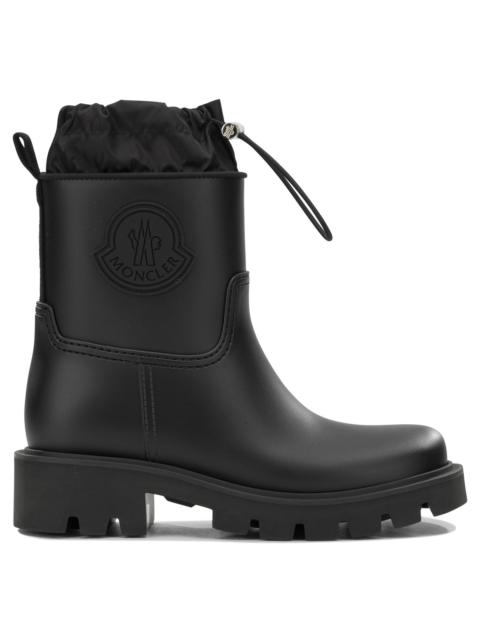 Moncler Moncler Kickstream Rain Boots Black Women