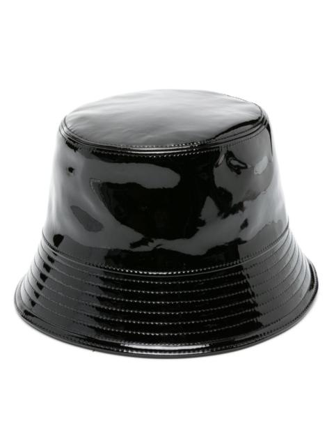 Prada Prada Women Shiny Leather Bucket Hat